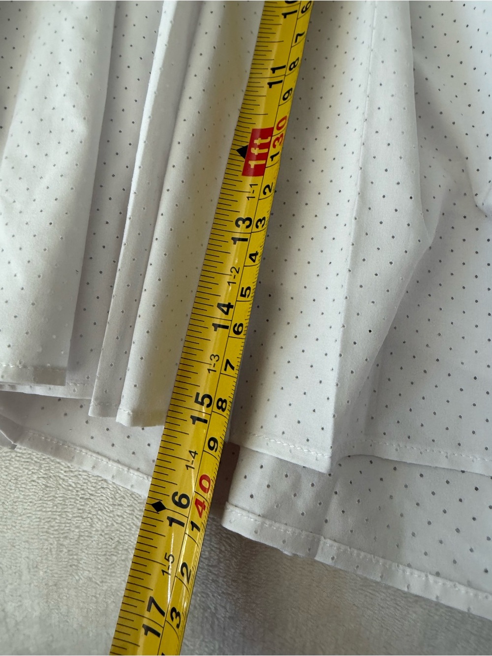 Offline By Aerie Pleated Skort Womens XL White Golf Tennis Pickleball Pocket E21 - Picture 5 of 5